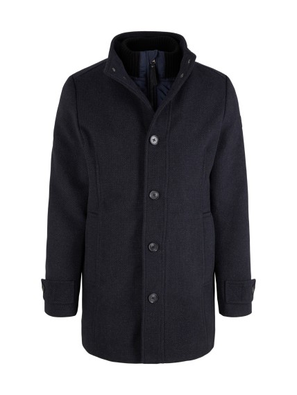 TOM TAILOR wool coat 2 in 1